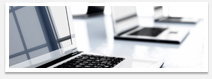 An image displaying three networked laptops